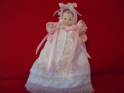 Baby Embroidered Christening Dress