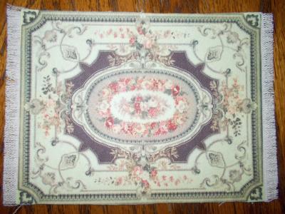 Aubusson French Style Rug 6"x4"