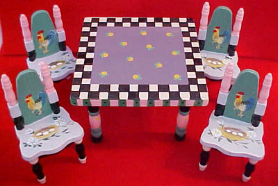 table 4 chairs