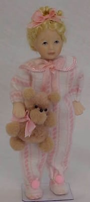 Girl In Pink With Teddy