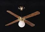 Deluxe Lighted Ceiling Fan