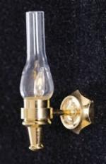 Glass Chimney  Wall Sconce