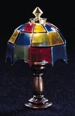 Colored Tiffany Table Lamp