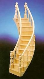 Left Curve Staircase