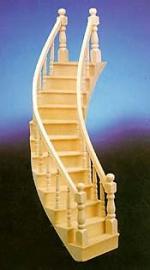 Right Curve Staircase