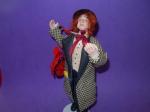 Clown with Bicycle OOAK