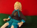 Estate Doll as Is Sitting Woman
