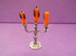 3 stick orange candles