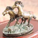 Running Horses, Bronze