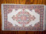 Oriental Style Woven Rug 10"x6"