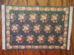 Victorian Floral Rug 8"x5"