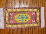 Oriental Style Woven Rug 4"x2"