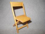Handmade Wood Folding Chair