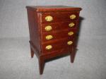 Handmade Chippendale Cabinet 2 7/8"x1 1/2"x 1 7/8 