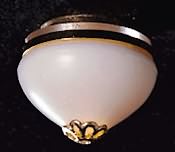 Sm Ceiling Lamp W/remov Orn Shade