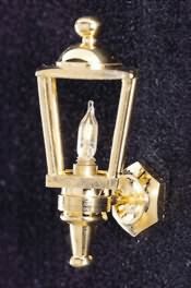 Brass Carriage Lamp